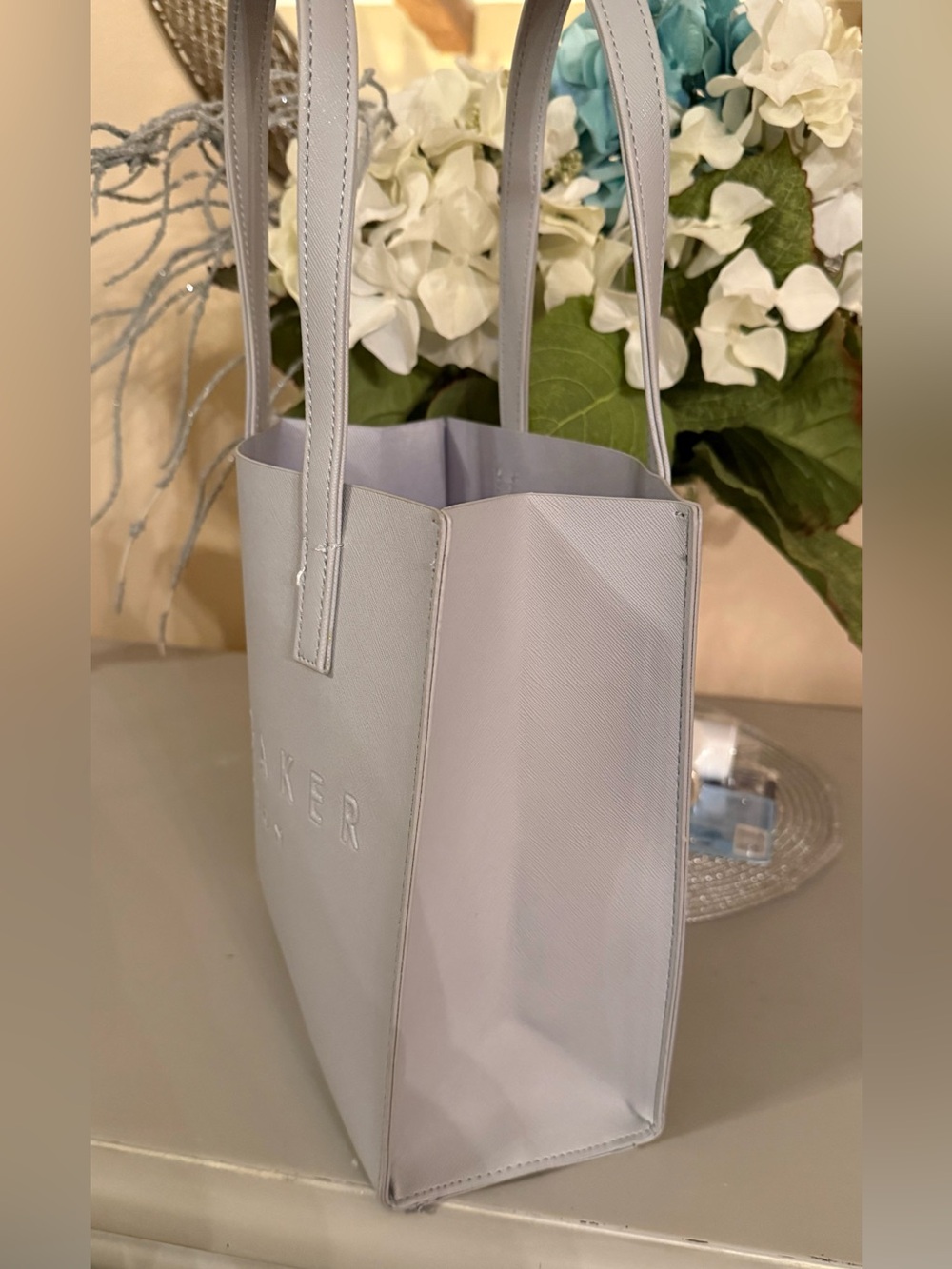 Ted Baker Light Gray Tote Bag - Picture 3 of 14